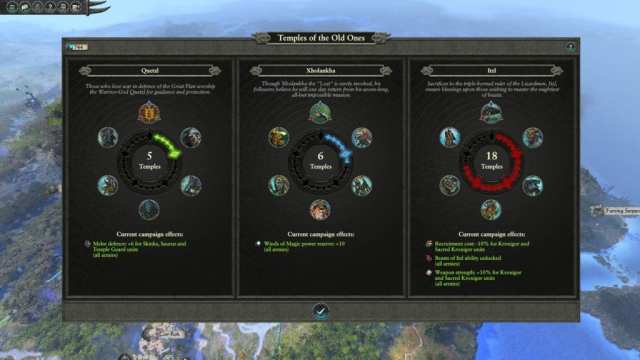 Total War Warhammer 2 The Hunter & The Beast Dlc Nakai The Wanderer Campaign Guide Temples To The Old Ones Favors Rites 1