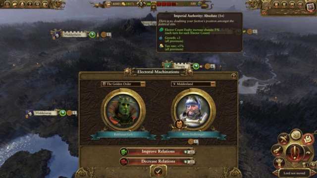 Total War Warhammer 2 Guide Balthasar Gelt Empire Rework Mortal Empires Confederation Fealty Imperial Authority Elector Counts Machinations Prestige