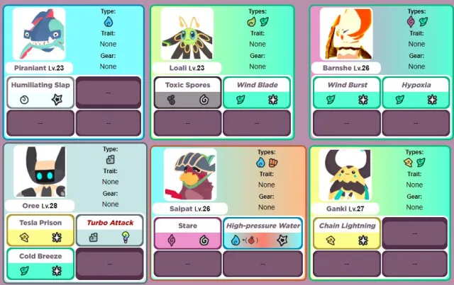 Max's Temtem In Arissola