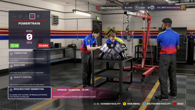 F1 2020 Myteam Facilities Guide Facilities Upgrades 3