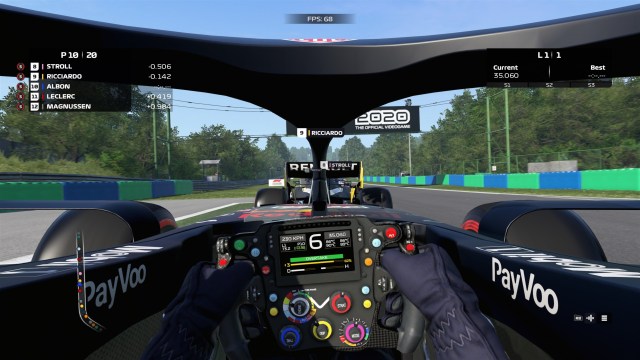 F1 2020 Technical Review Formula One Graphics Benchmark Performance Graphics Comparison 2 Medium 2