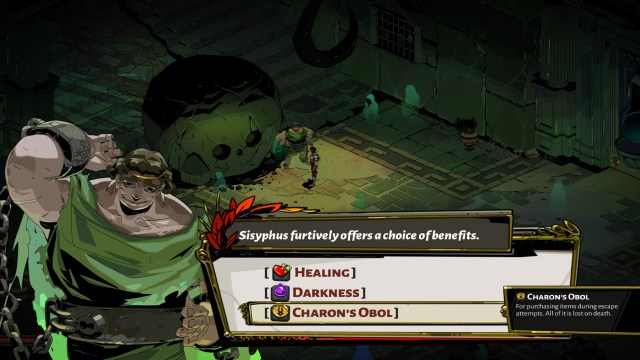 Hades Unique Character Tartarus Sisyphus 2