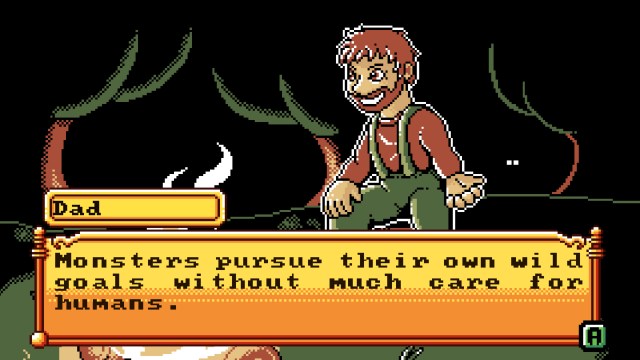 Monster Crown Dad's Advice