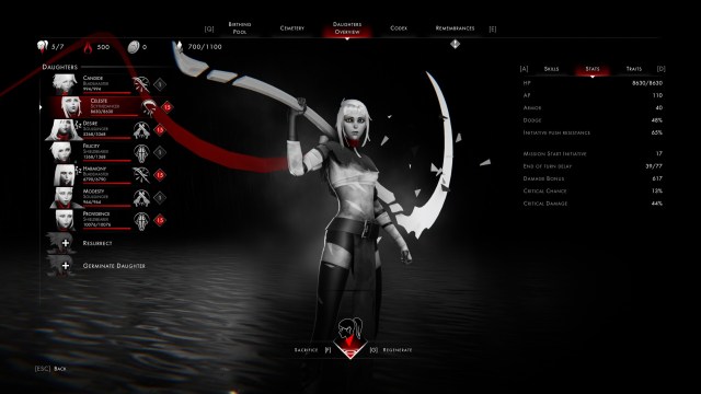 Othercide Scythedancer Class Skills Guide Best Skills 1