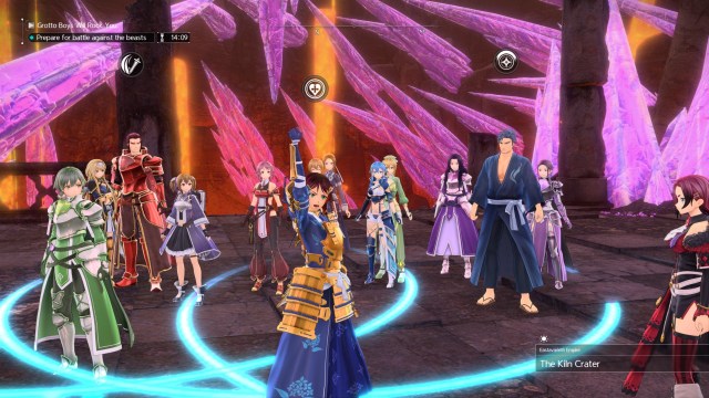 Sword Art Online Alicization Lycoris Beastsnare Grotto Raid Dungeon Guide East Raid Dungeon Boss Loot A1