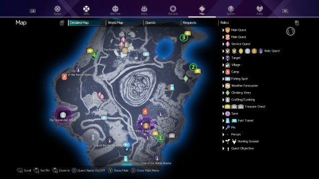 Sword Art Online Alicization Lycoris Cordea Plains Treasure Chests Guide Start