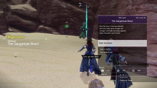 Sword Art Online Alicization Lycoris Earthfang The Lost Divine Beast Monolith Deusoldort Desert Vizeah Valley 1d