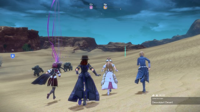 Sword Art Online Alicization Lycoris Earthfang The Lost Divine Beast Monolith Deusoldort Desert Vizeah Valley 3a