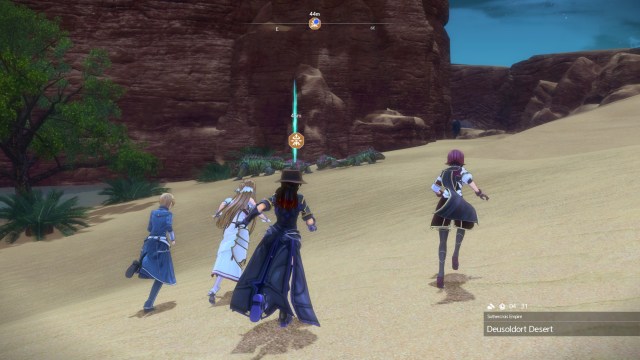 Sword Art Online Alicization Lycoris Earthfang The Lost Divine Beast Monolith Deusoldort Desert Vizeah Valley 4a