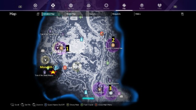 Sword Art Online Alicization Lycoris Flashfang The Ancient Divine Beast Monolith Lodend Mountains 2a1e