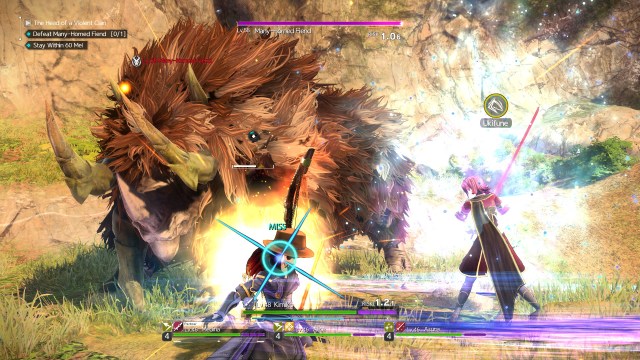 Sword Art Online Alicization Lycoris Flashfang The Ancient Divine Beast Monolith Lodend Mountains 3b