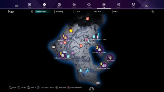 Sword Art Online Alicization Lycoris Godhorn The Abominable Divine Beast Guide Monolith Treitis Pass 2a