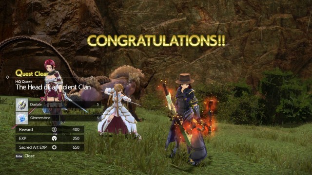 Sword Art Online Alicization Lycoris Godhorn The Abominable Divine Beast Guide Monolith Treitis Pass 2c