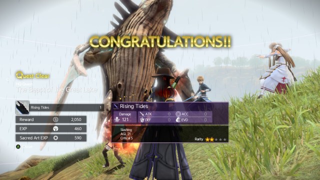 Sword Art Online Alicization Lycoris Godhorn The Abominable Divine Beast Guide Monolith Treitis Pass 4b