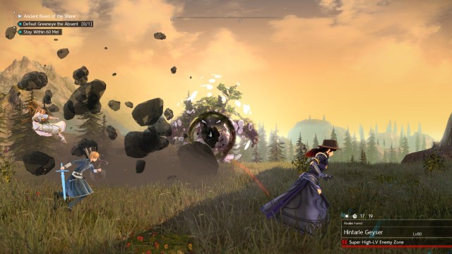 Sword Art Online Alicization Lycoris Greeneye The Absent Divine Beast Rivalier Forest Sustnel Mountains Monolith 5c