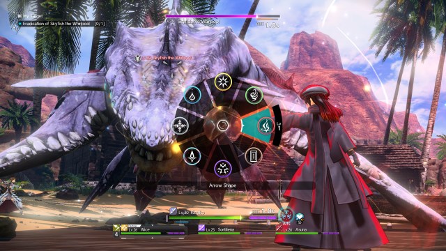 Sword Art Online Alicization Lycoris Skyfish The Whirlpool Boss Fight Guide 4