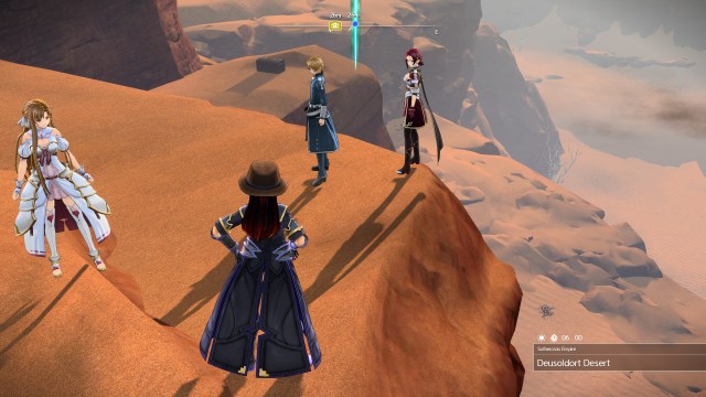 Sword Art Online Alicization Lycoris Sothercrois Golden Treasure Chests Warmia Greenbelt Vizeah Valley Deusoldort Desert 3d