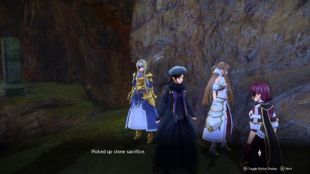 Sword Art Online Alicization Lycoris Stone Statue Submission Sidequest 1