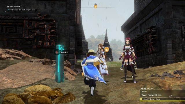 Sword Art Online Alicization Lycoris The Golden Shoot Back To Rest Main Quest Necklace A5