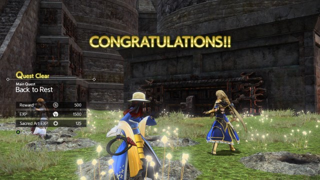 Sword Art Online Alicization Lycoris The Golden Shoot Back To Rest Main Quest Necklace A7