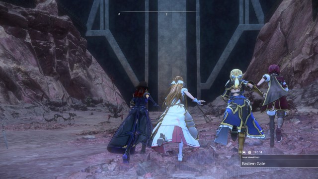 Sword Art Online Alicization Lycoris Thundertail The Vicious Divine Beast Monolith Eastern Gate Great Mound Road 1a