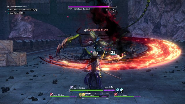 Sword Art Online Alicization Lycoris Thundertail The Vicious Divine Beast Monolith Eastern Gate Great Mound Road 2c