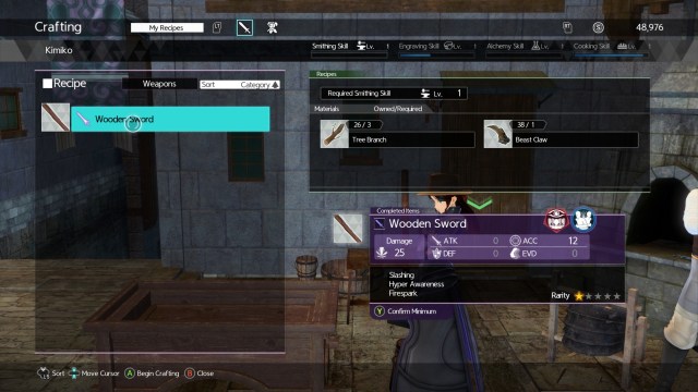 Sword Art Online Alicization Lycoris Crafting Guide Farming Resources Materials Items 3d