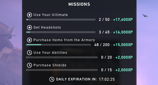 Valorant Missions