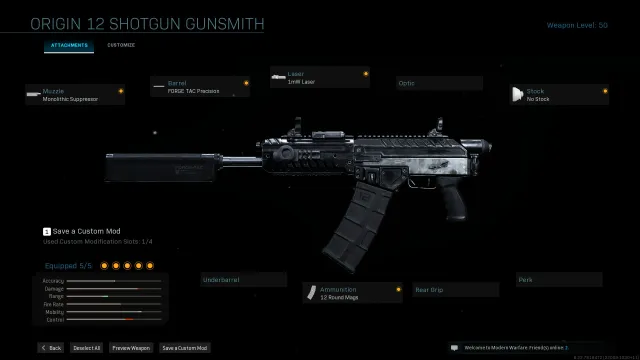 Warzone Origin-12 Camping Build