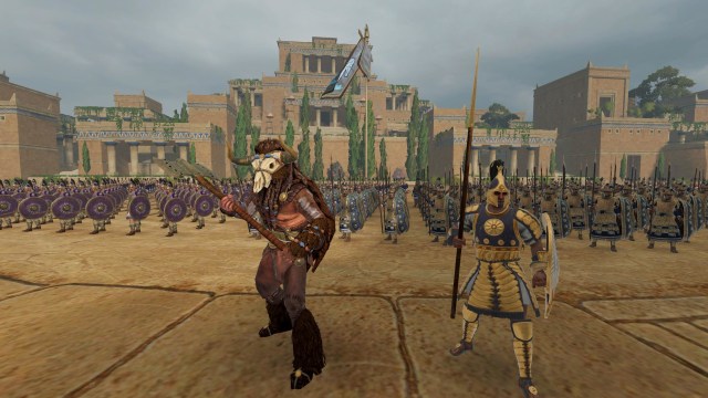 A Total War Saga Troy Technical Review Graphics Comparison 4 Low