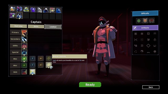 Risk Of Rain 2 Unlock Captain Guide Skills Loadouts 2