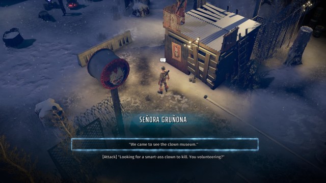 Wasteland 3 Clown Museum Santa's Workshop Elf On A Shelf Sidequest 1b