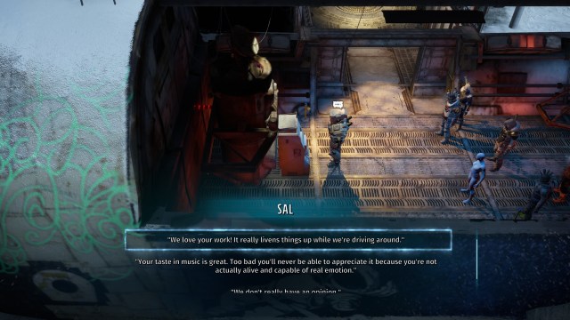 Wasteland 3 Denver Machine Commune Reagan Ai Valor Buchanan Gippers 13