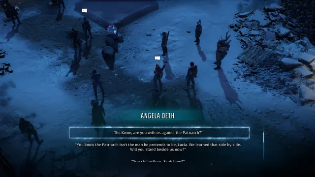 Wasteland 3 Final Battle Final Act Angela Deth Or Patriarch 1d