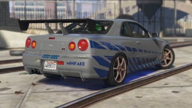 Nissan Skyline Paul Walker