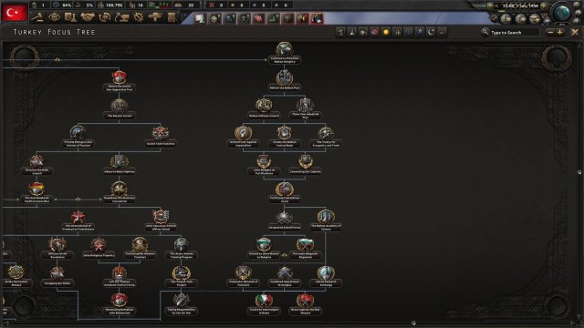 Hearts Of Iron Iv Hearts Of Iron 4 Battle For The Bosporus National Focus Tree Guide Turkey 3b