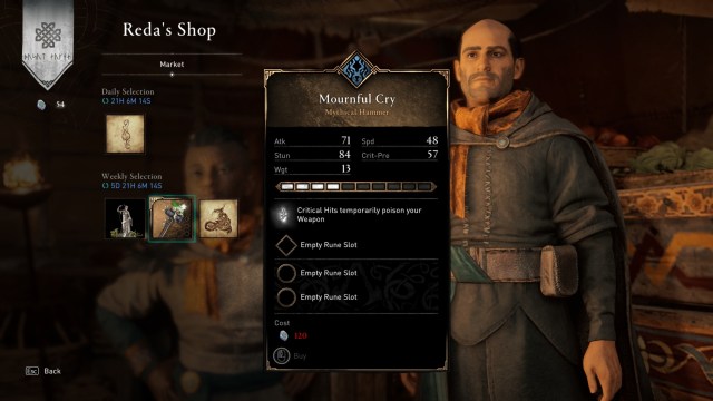 Assassin's Creed Valhalla Thousand Eyes Shop Reda Cosmetics Mythical Items 2