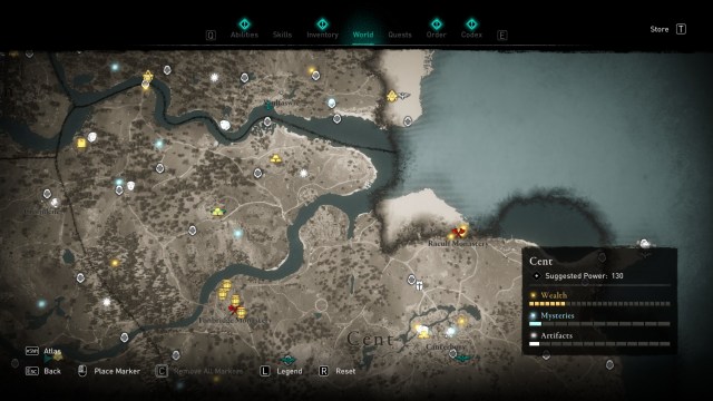 Assassin's Creed Valhalla Full World Map Treasure Chests Guide 7a Cent