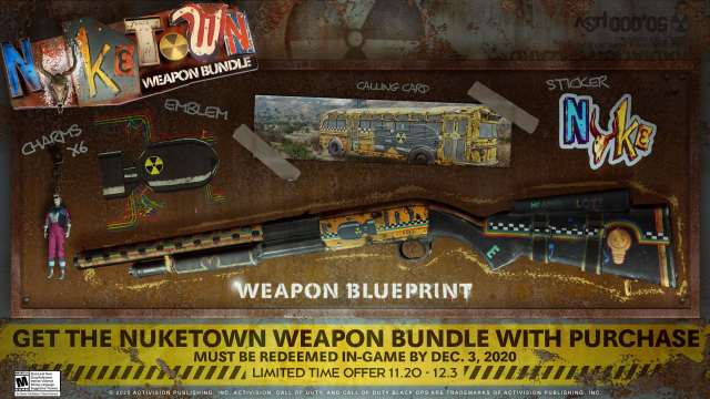 Black Ops Cold War Nuketown Bundle