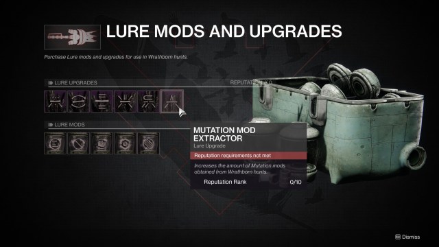 Destiny 2 Beyond Light Wrathborn Hunts Cryptolith Lure Mods Upgrades 3