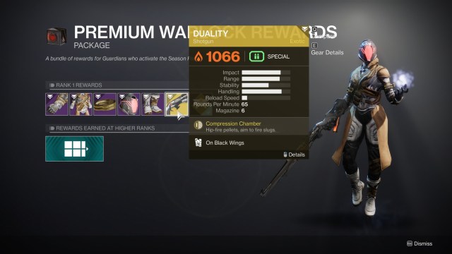 Destiny 2 Duality Exotic Catalyst 1