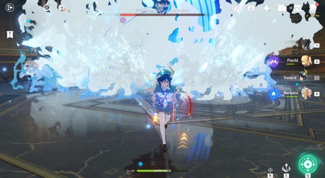 Genshin Impact Childe Boss Fight 2b