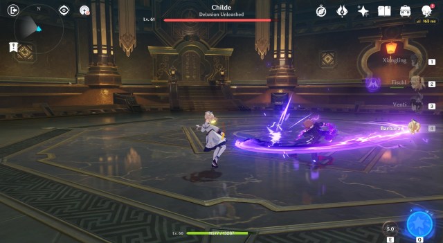 Genshin Impact Childe Boss Fight 3a