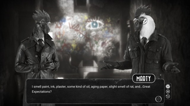 Chicken Police Dialogue