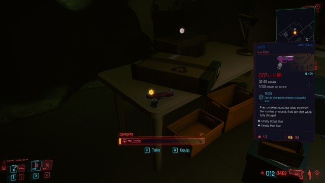 Cyberpunk 2077 All Iconic Weapons Guide Locations 2 Pistols 6