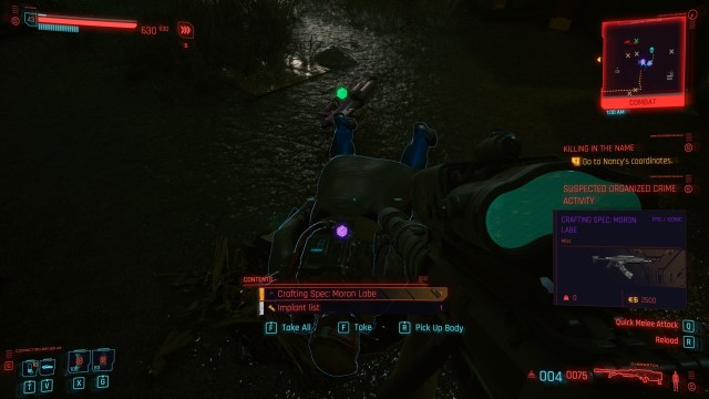 Cyberpunk 2077 All Iconic Weapons Guide Locations 4 Assault Rifles 2b