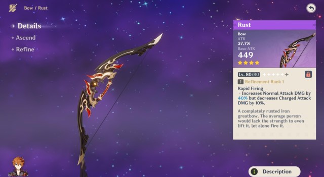 Genshin Impact Childe Tartaglia Guide Weapon Artifacts Talents 1