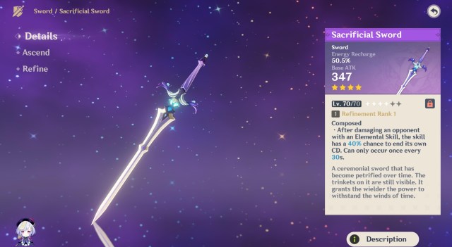 Genshin Impact Qiqi Guide Weapons Artifacts Talents 1