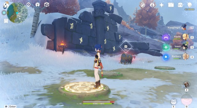 Genshin Impact Secret Crimson Agate Locations Wall Puzzle Great Snowboar King 1c