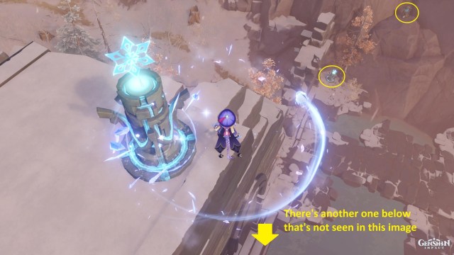 Genshin Impact Secret Crimson Agate Locations Wall Puzzle Great Snowboar King 2b